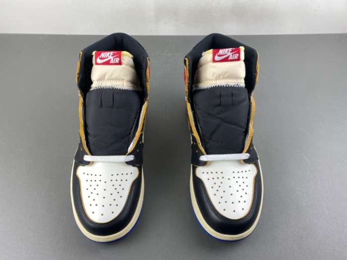 Air Jordan 1 High Fragment x Union LA Varsity Red Sport Royal IO7847-002